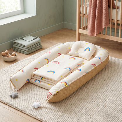 Dual Side Breathable Baby Nest Bed