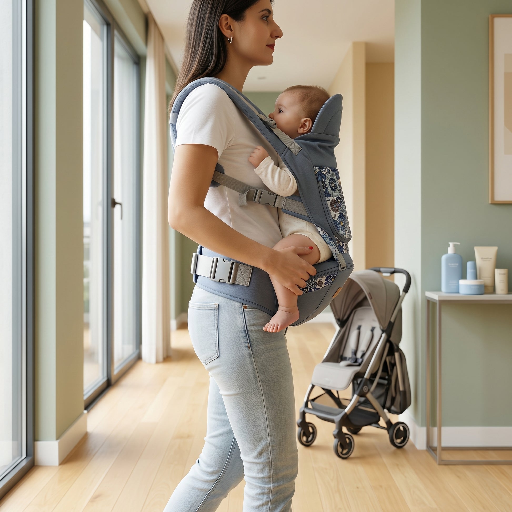 Ergonomic Hip Seat Baby Carrier