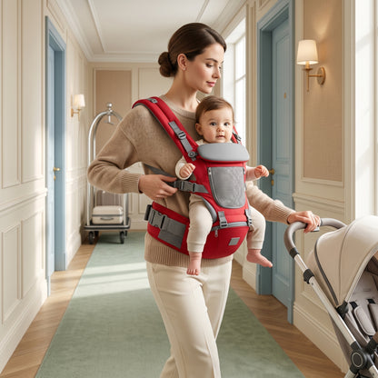 Ergonomic Hip Seat Baby Carrier