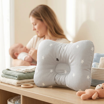 Ergonomic Newborn Head Shaping Pillow