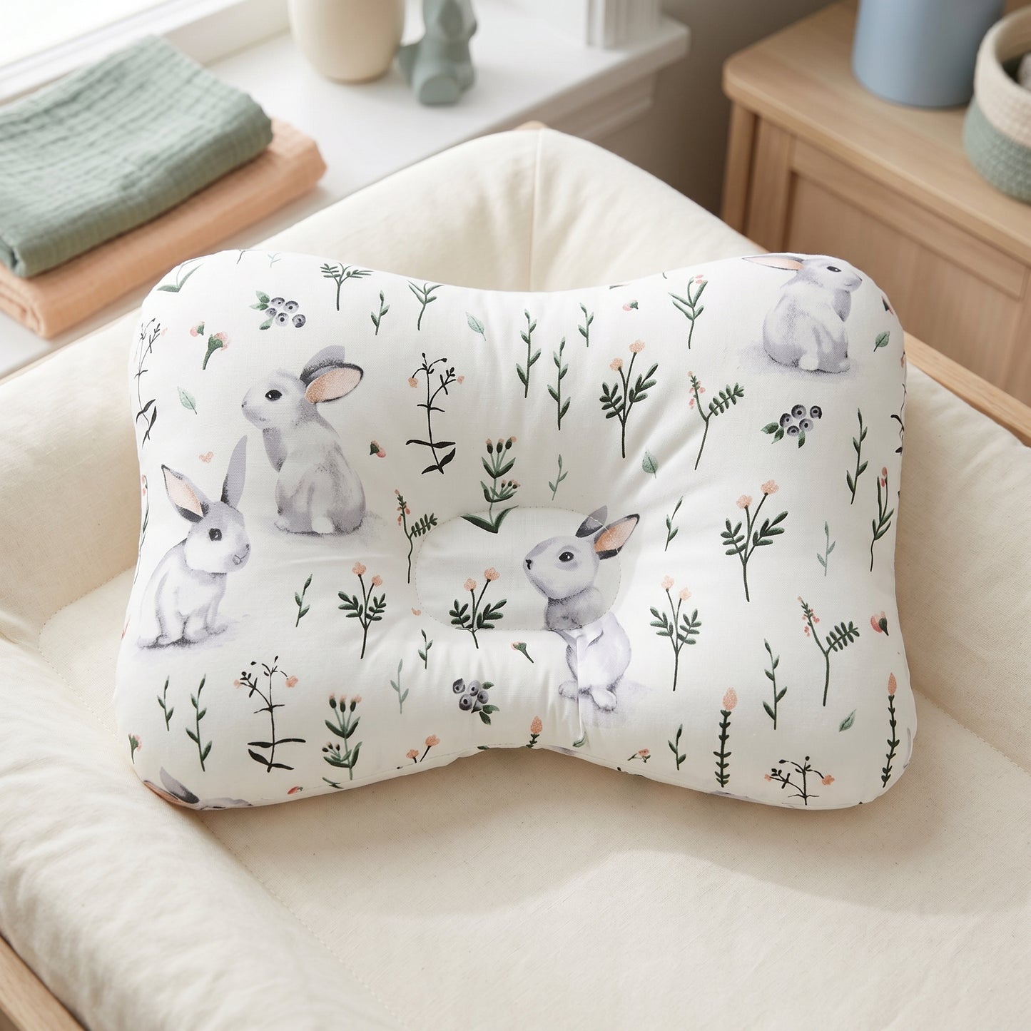 Ergonomic Newborn Head Shaping Pillow