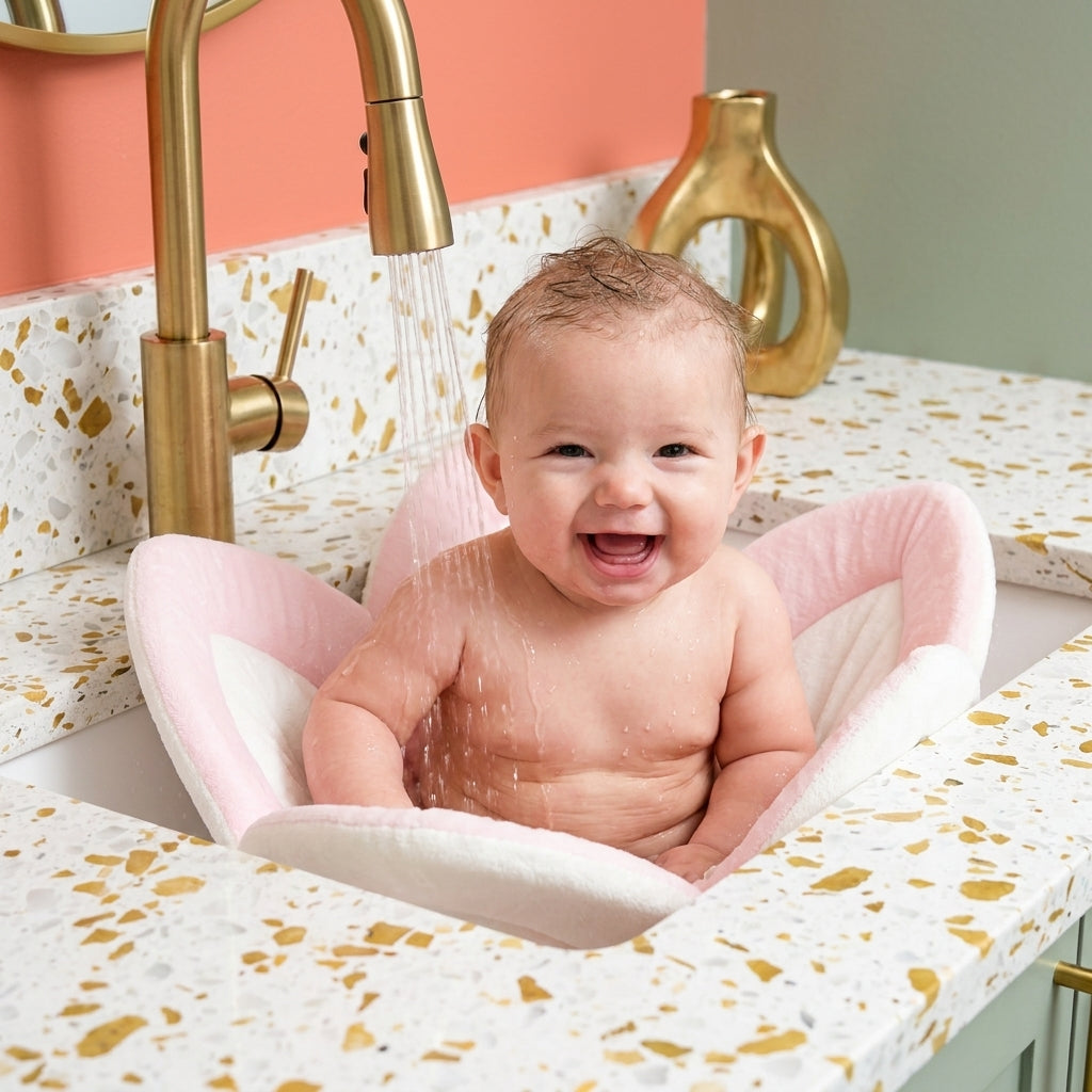 Foldable Petal Baby Bath Mat