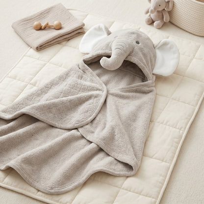 Hooded Baby Bath Towel Poncho