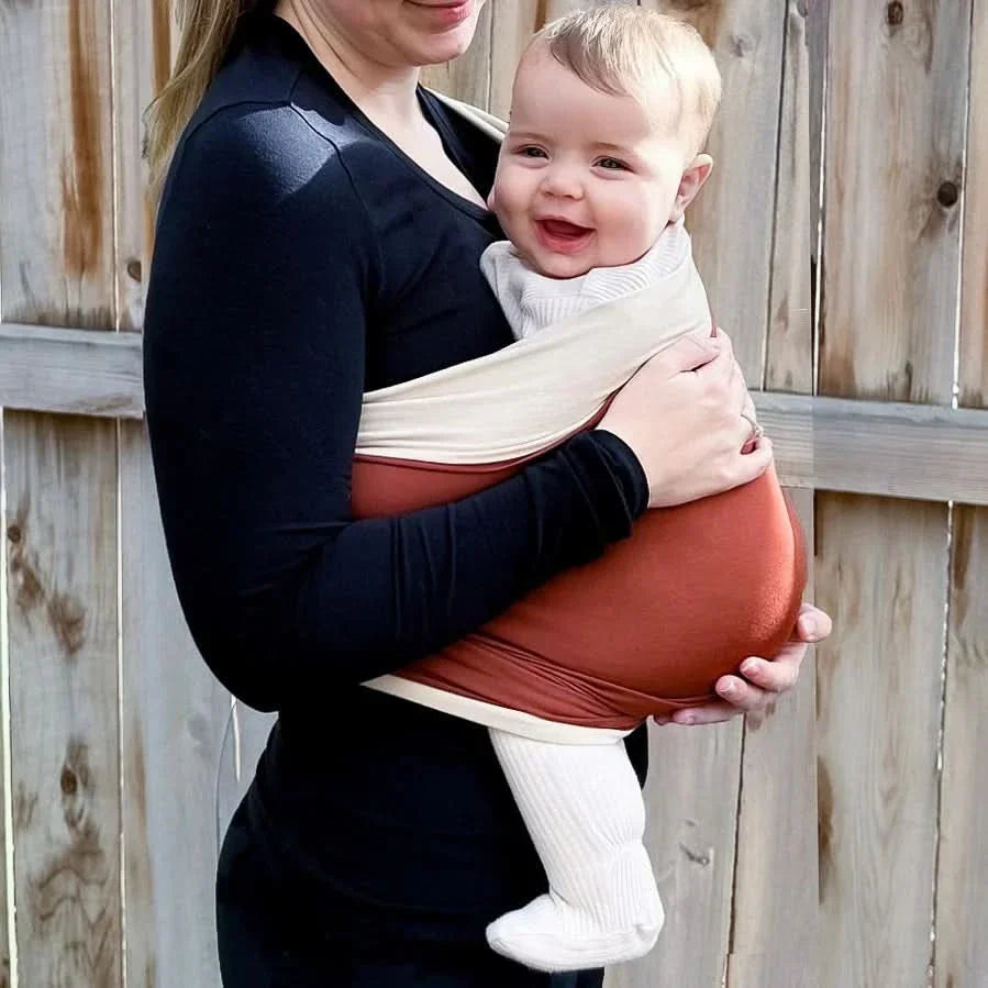 Little Manta Two Tone Baby Wrap Carrier