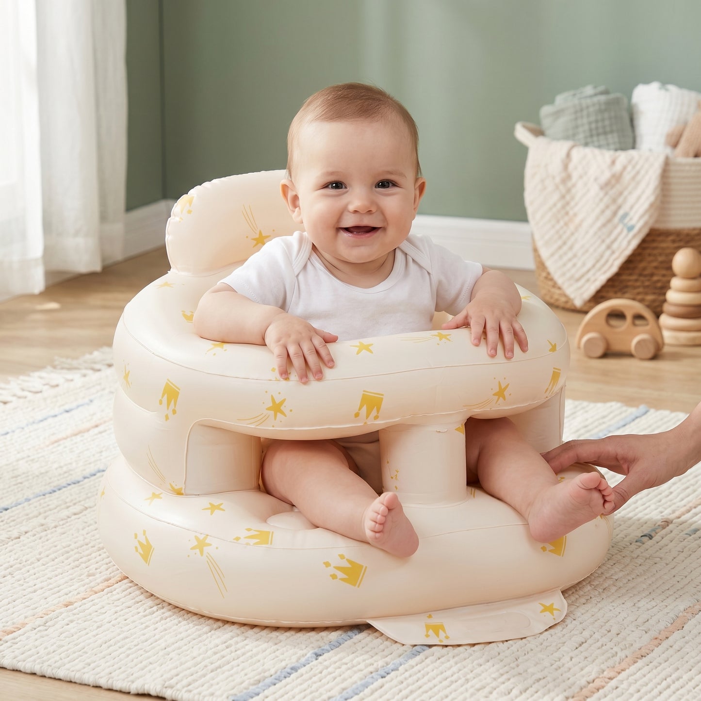 Inflatable Baby Sit Up Support Seat
