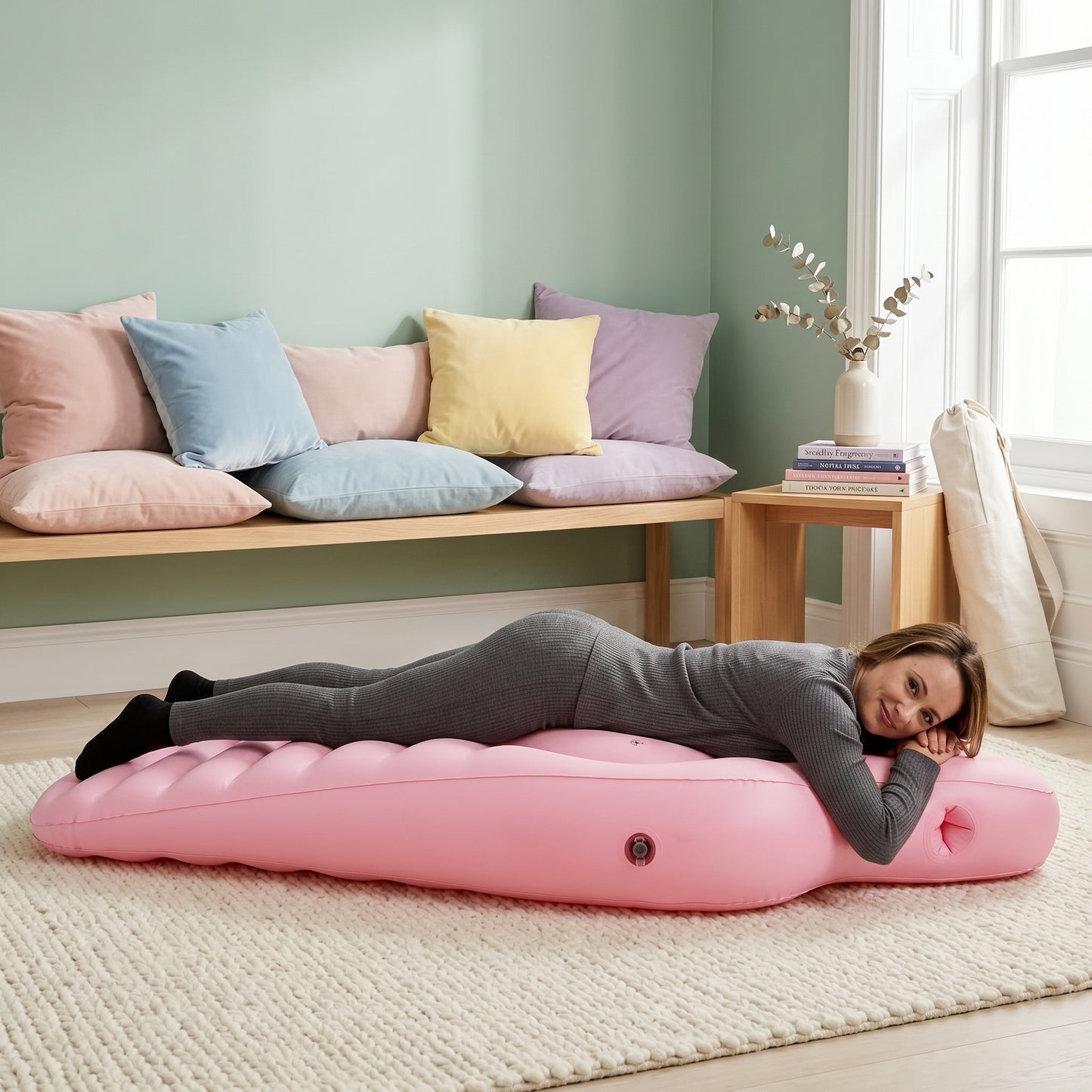 Inflatable Pregnancy Yoga Mat
