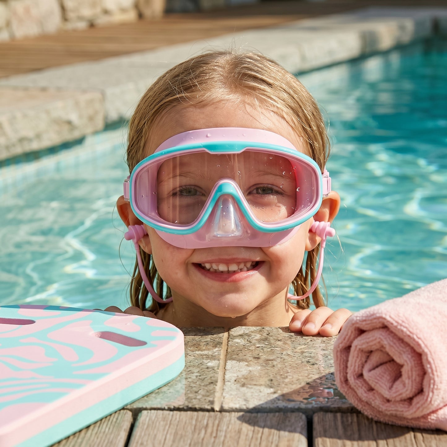 Kids Anti-Fog Swimming Goggles UV Protection