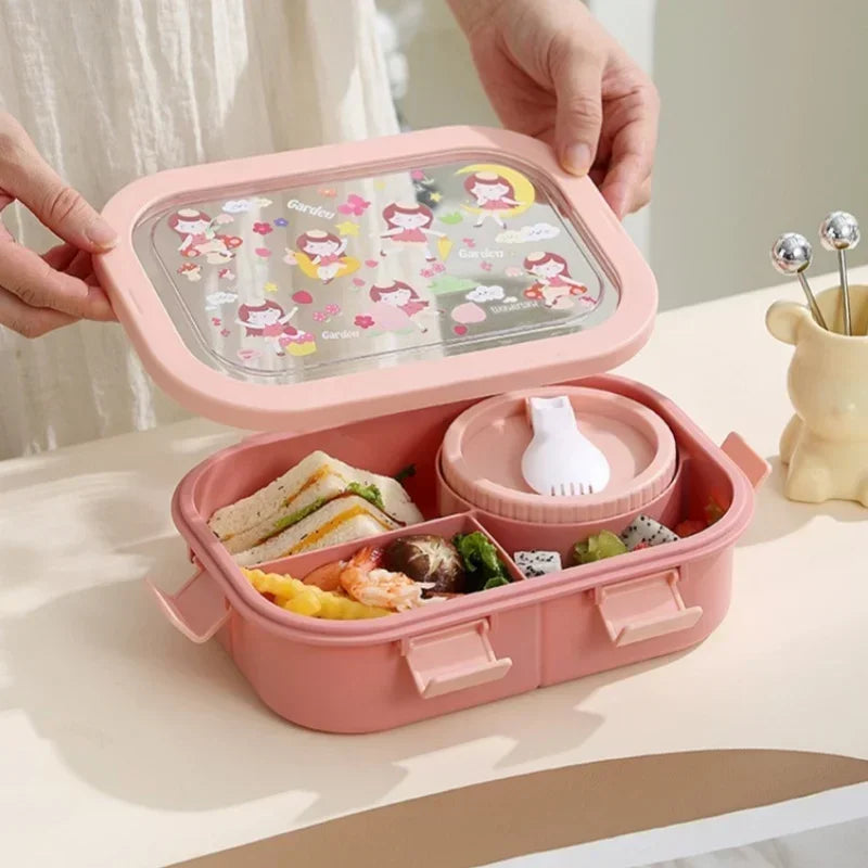 Kids Bento Leak Proof Lunch Box