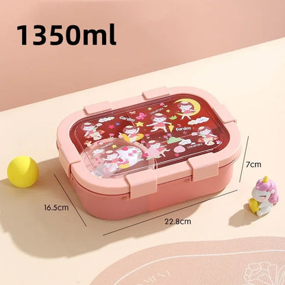 Kids Bento Leak Proof Lunch Box