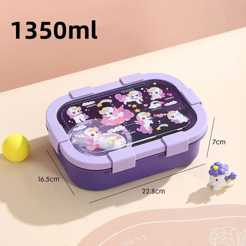 Kids Bento Leak Proof Lunch Box