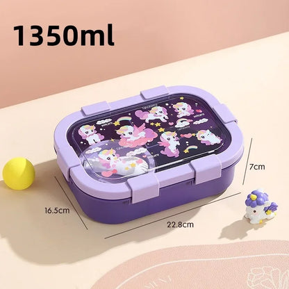 Kids Bento Leak Proof Lunch Box