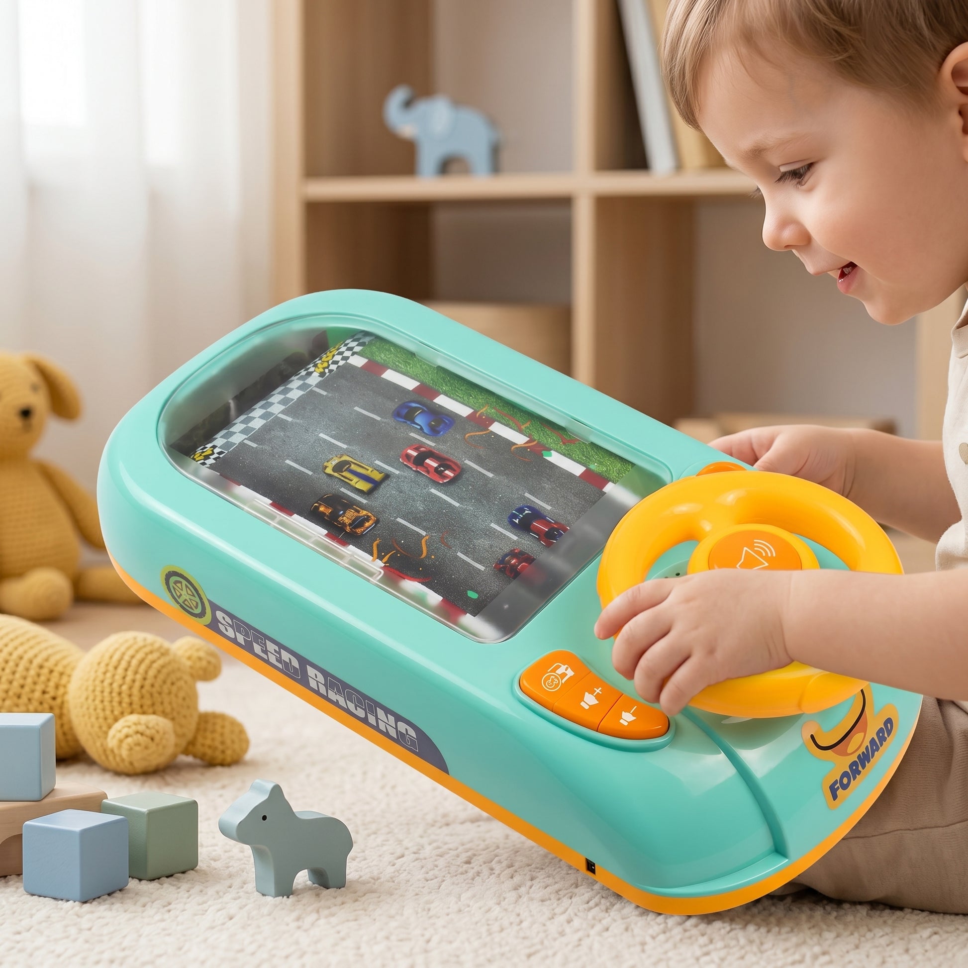 Kids Driving Steering Wheel Toy