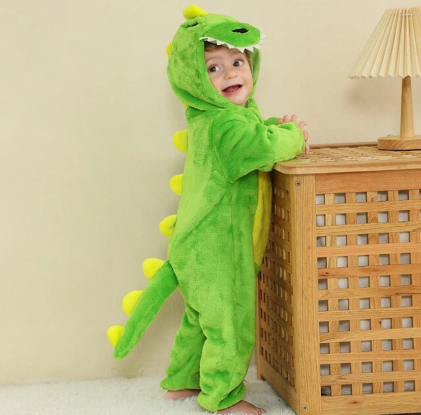 Little Manta Animal Fleece Onesie