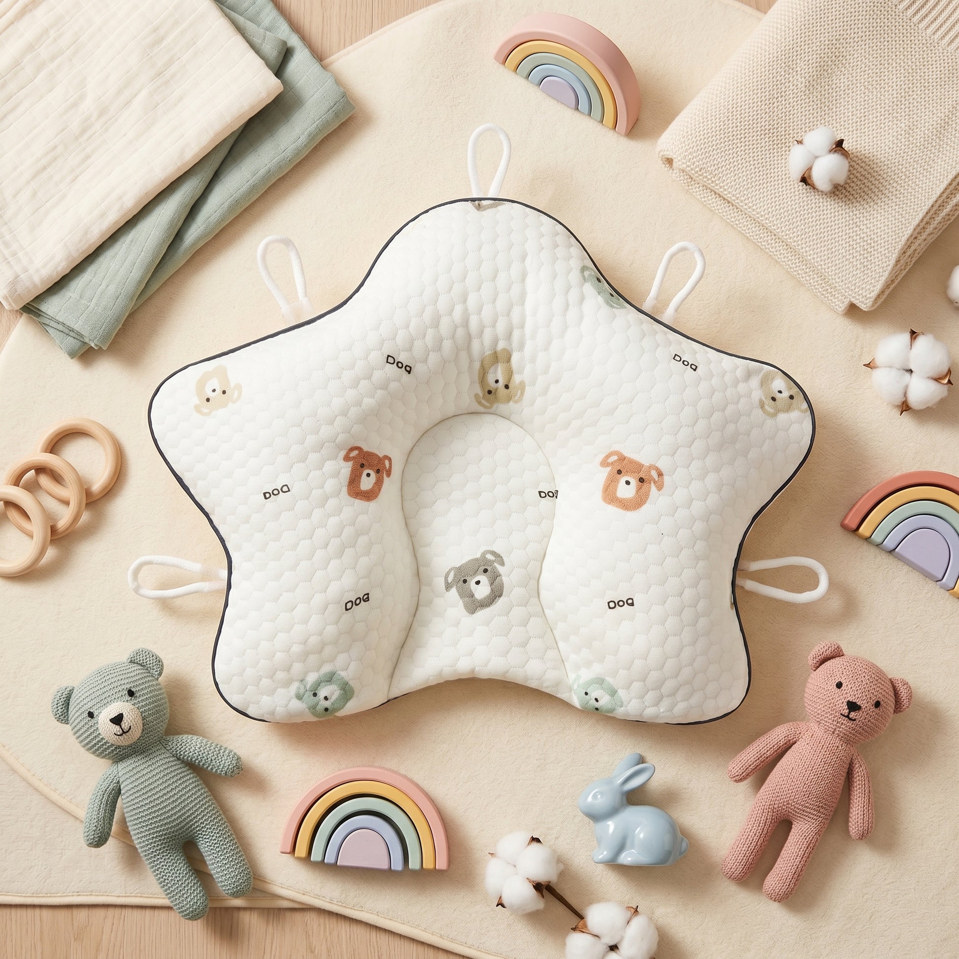 Little Manta Anti-Flat Head Baby Pillow