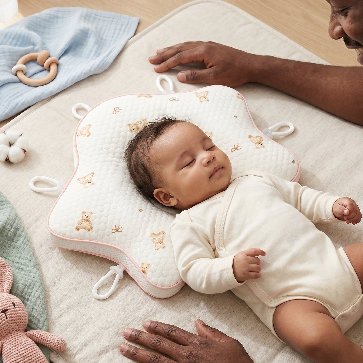 Little Manta Anti-Flat Head Baby Pillow