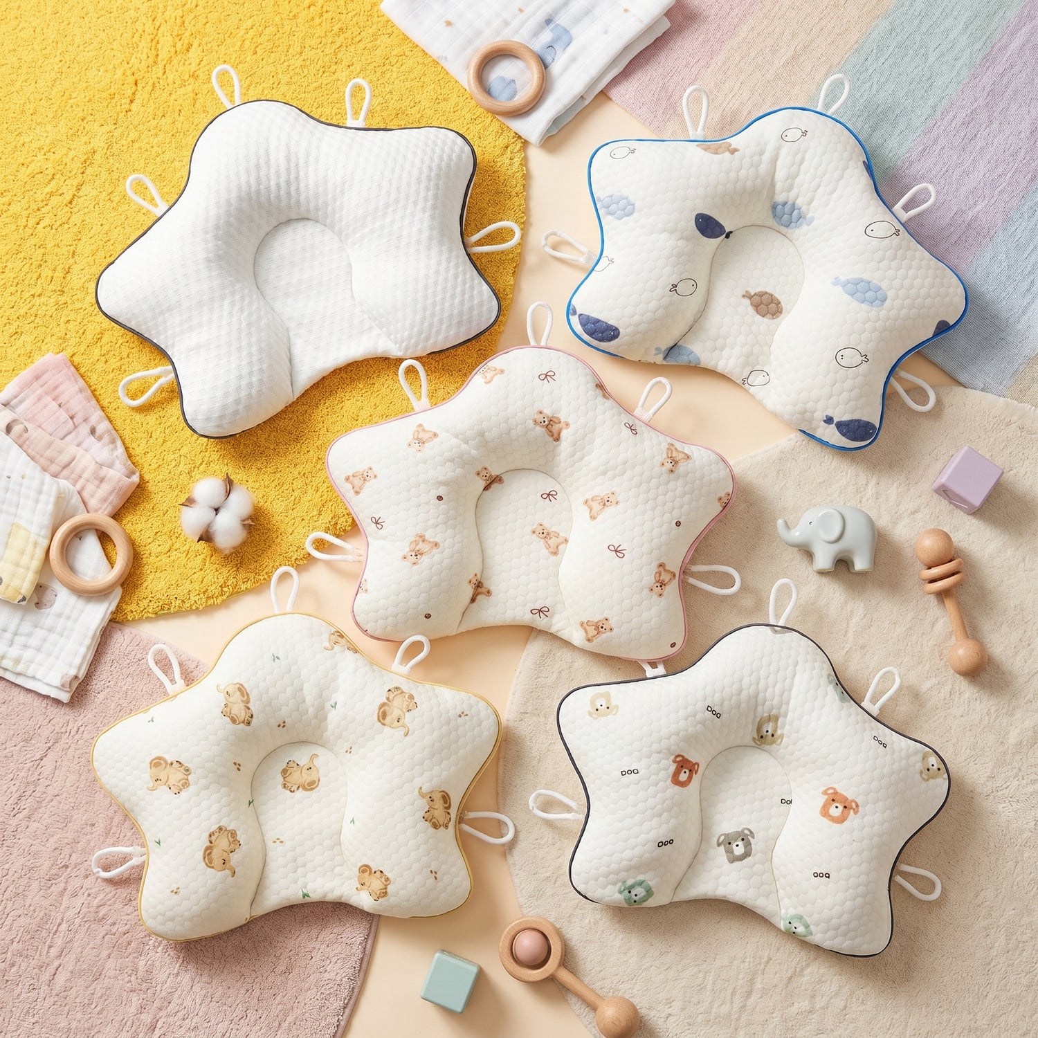 Little Manta Anti-Flat Head Baby Pillow