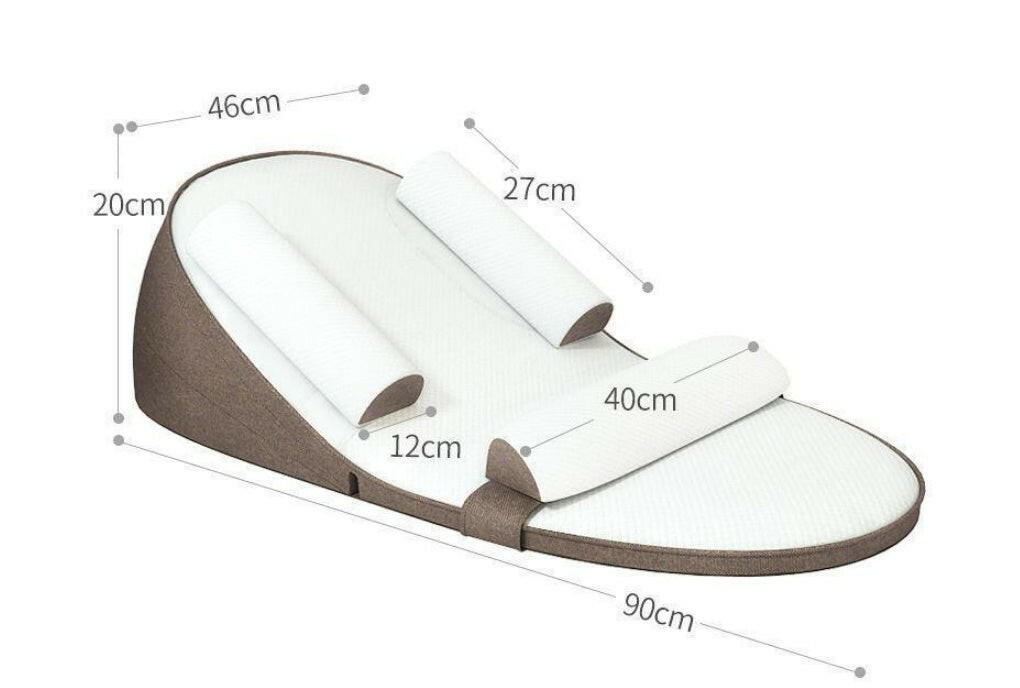 Little Manta Anti-Roll Baby Lounger