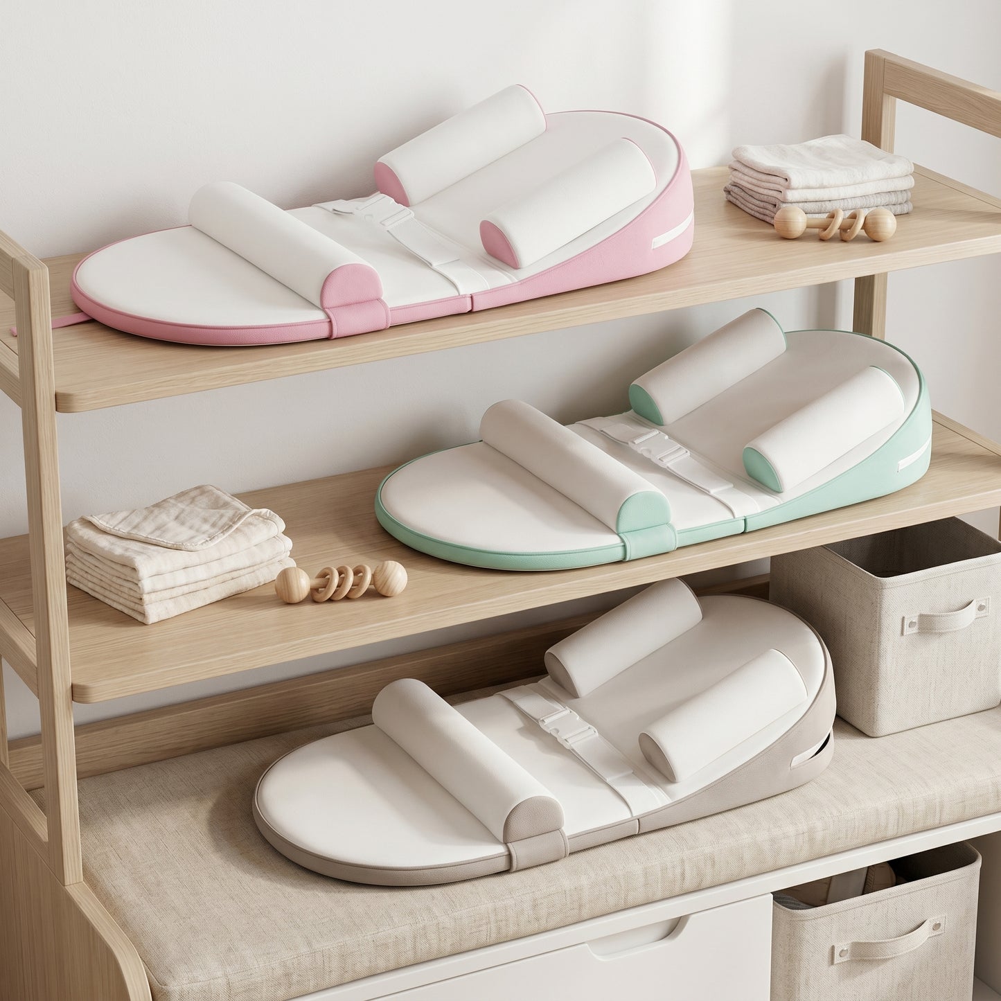 Little Manta Anti-Roll Baby Lounger
