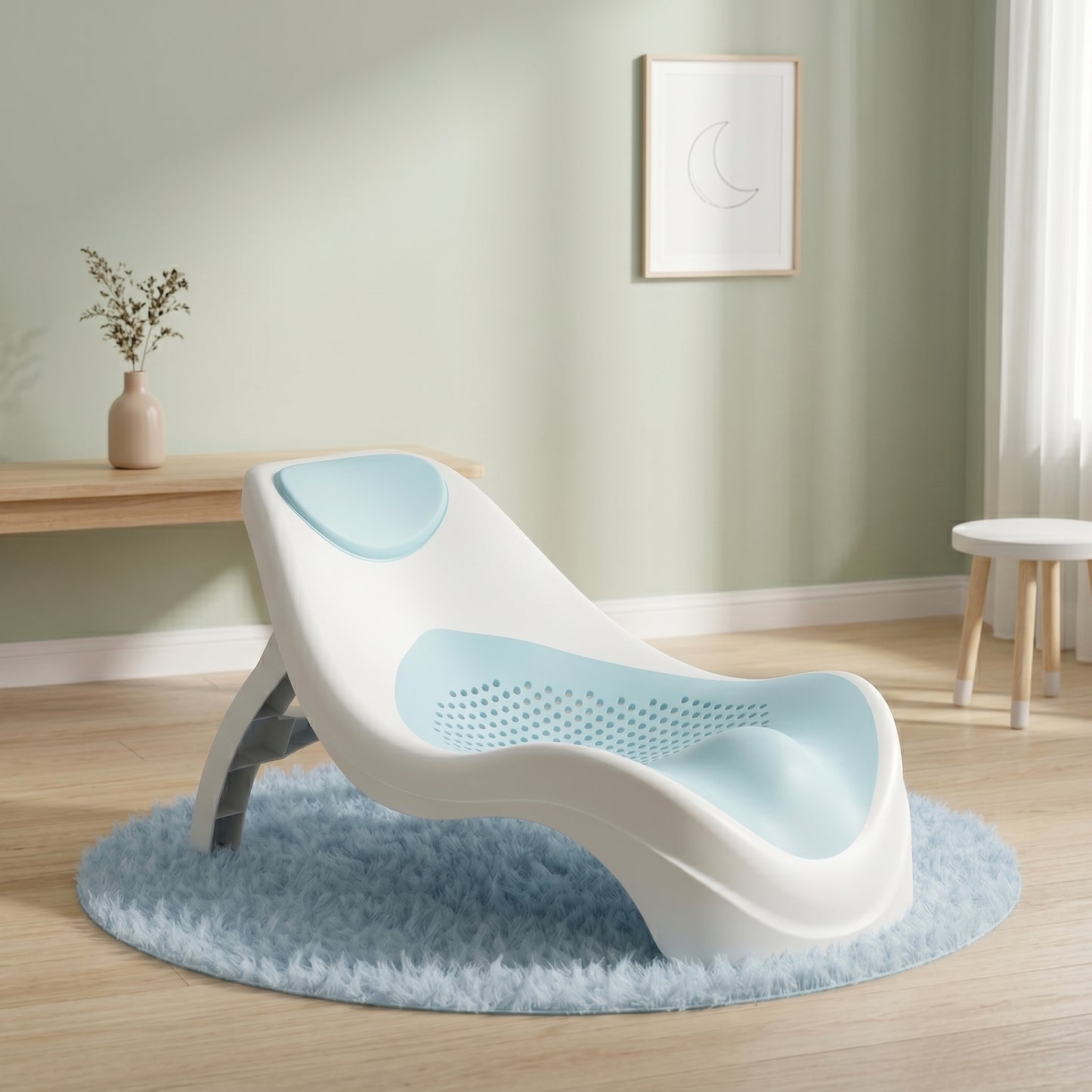 Little Manta Anti Slip Bathtub Reducer