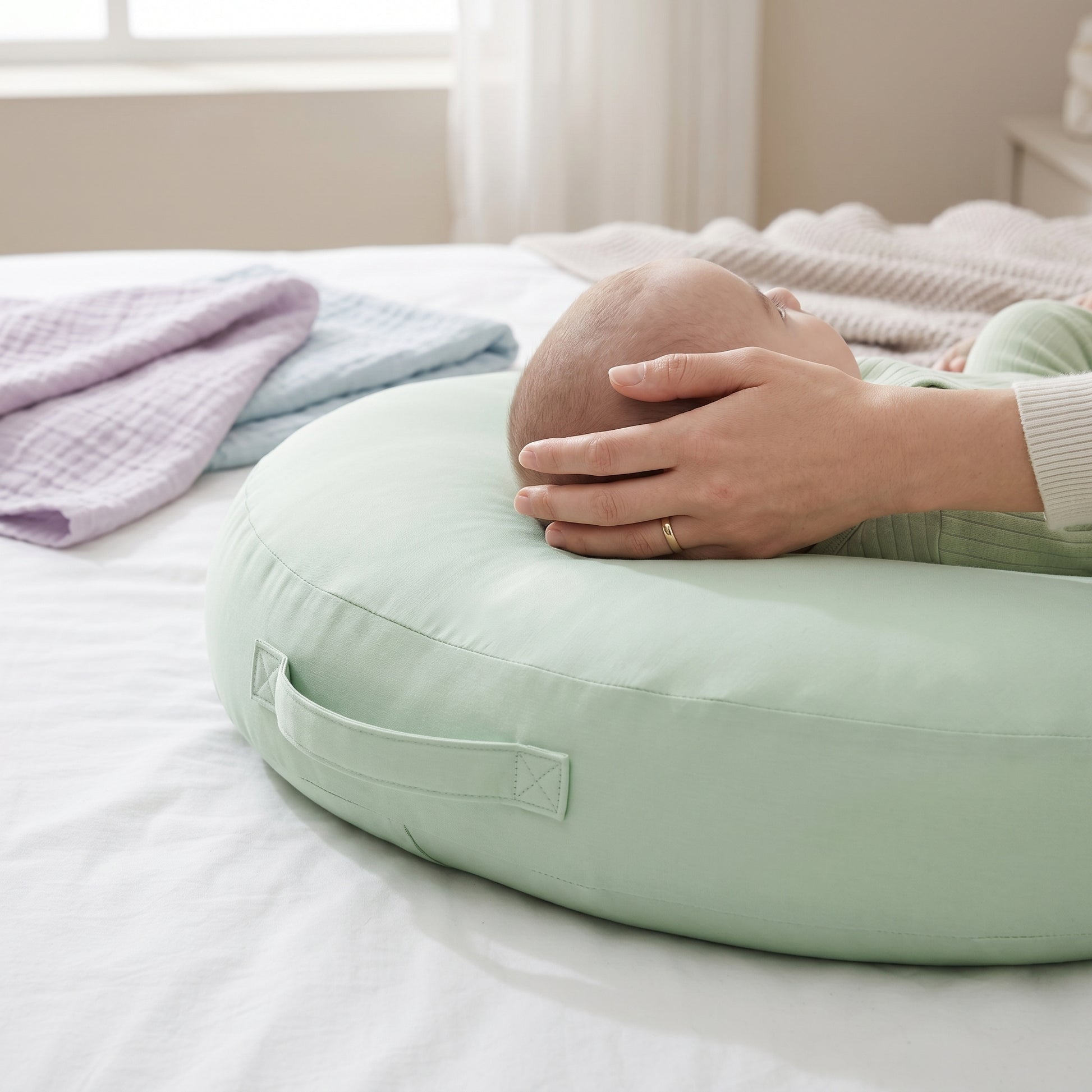 Little Manta Anti-Spit Nursing Slope Pillow