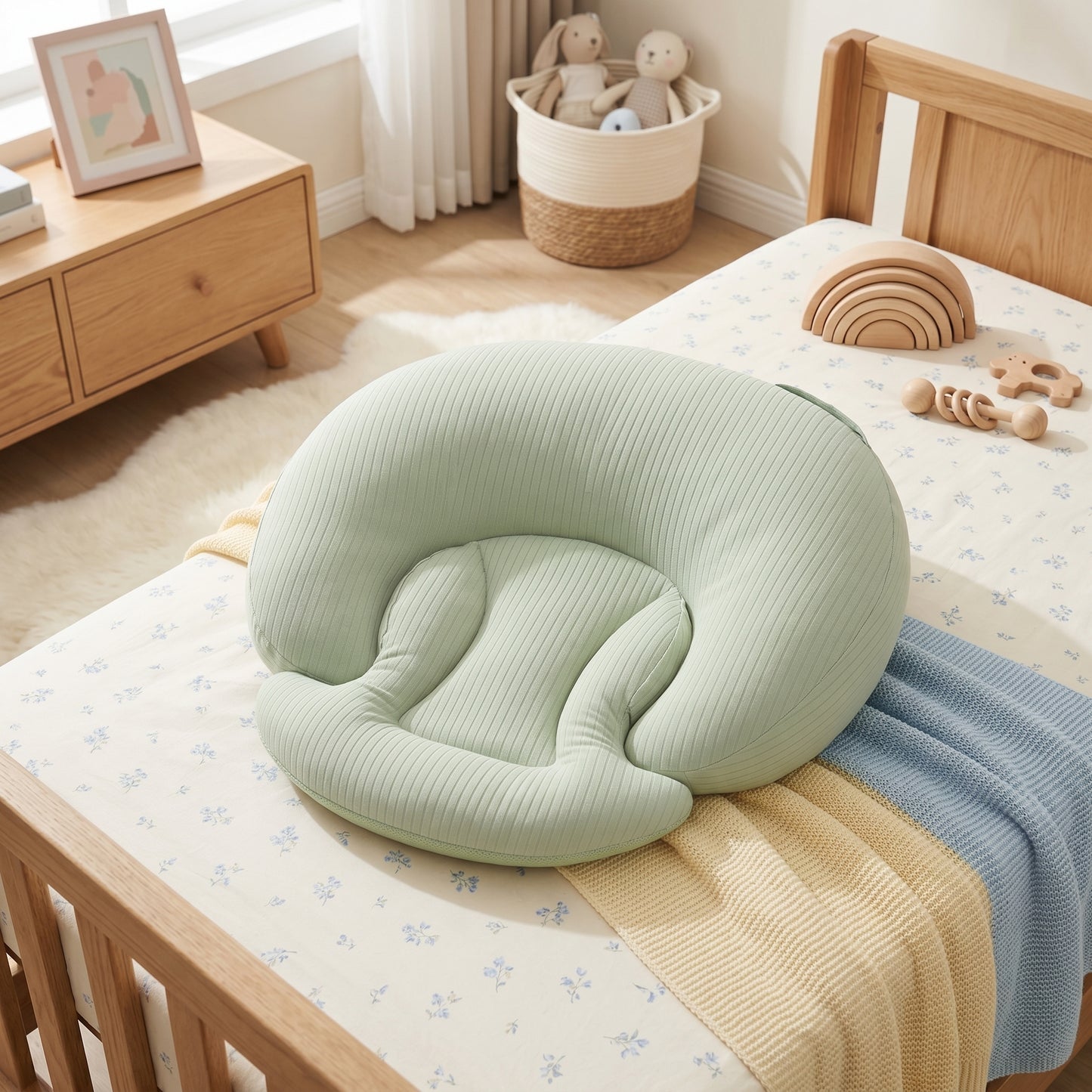 Little Manta Anti-Spit Nursing Slope Pillow