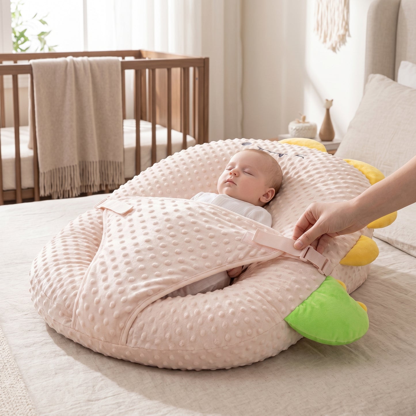 Little Manta Baby Feeding Ramp Pillow