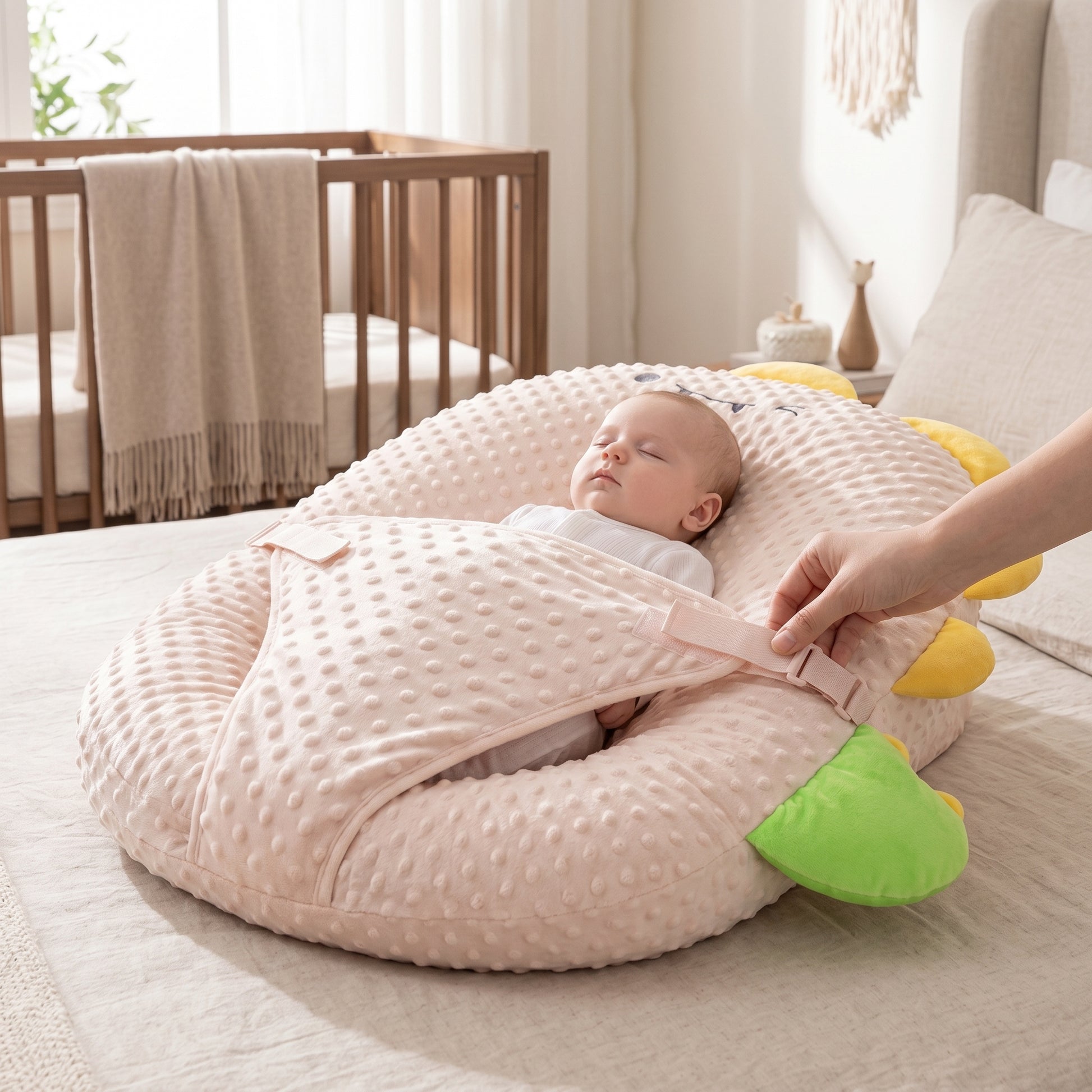 Little Manta Baby Feeding Ramp Pillow