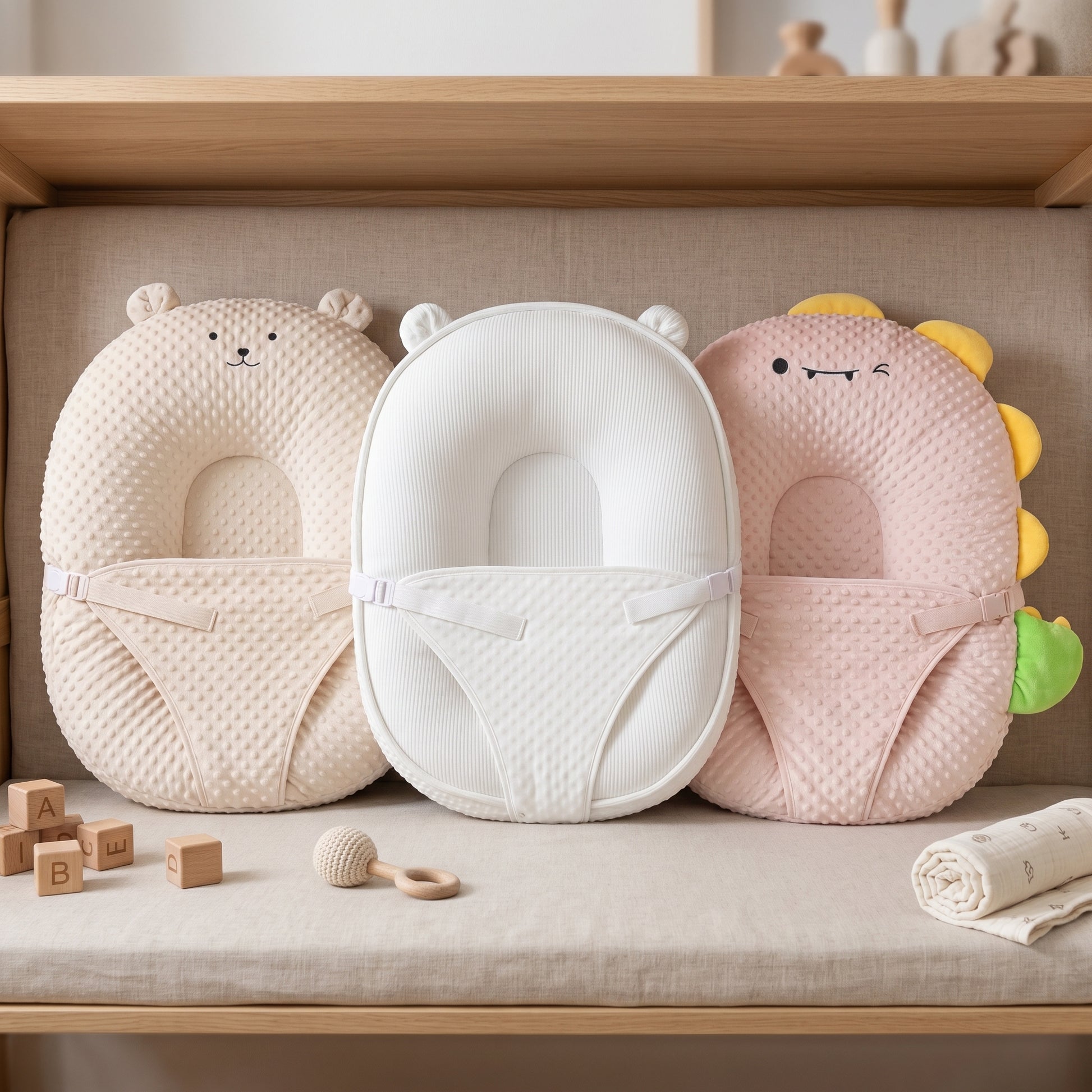 Little Manta Baby Feeding Ramp Pillow