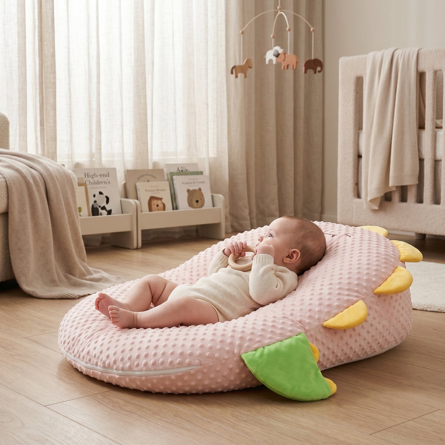 Little Manta Baby Feeding Ramp Pillow