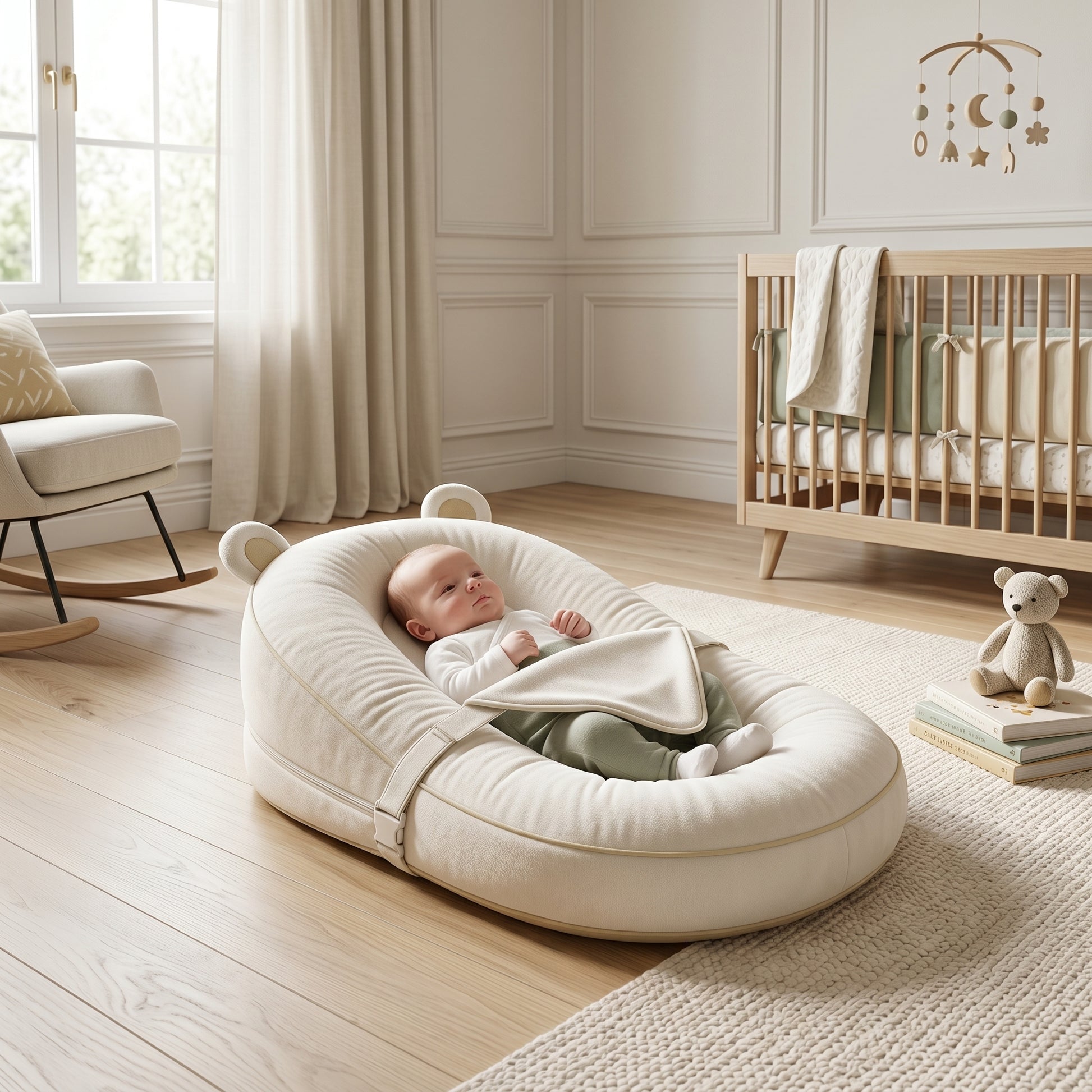 Little Manta Baby Feeding Ramp Pillow