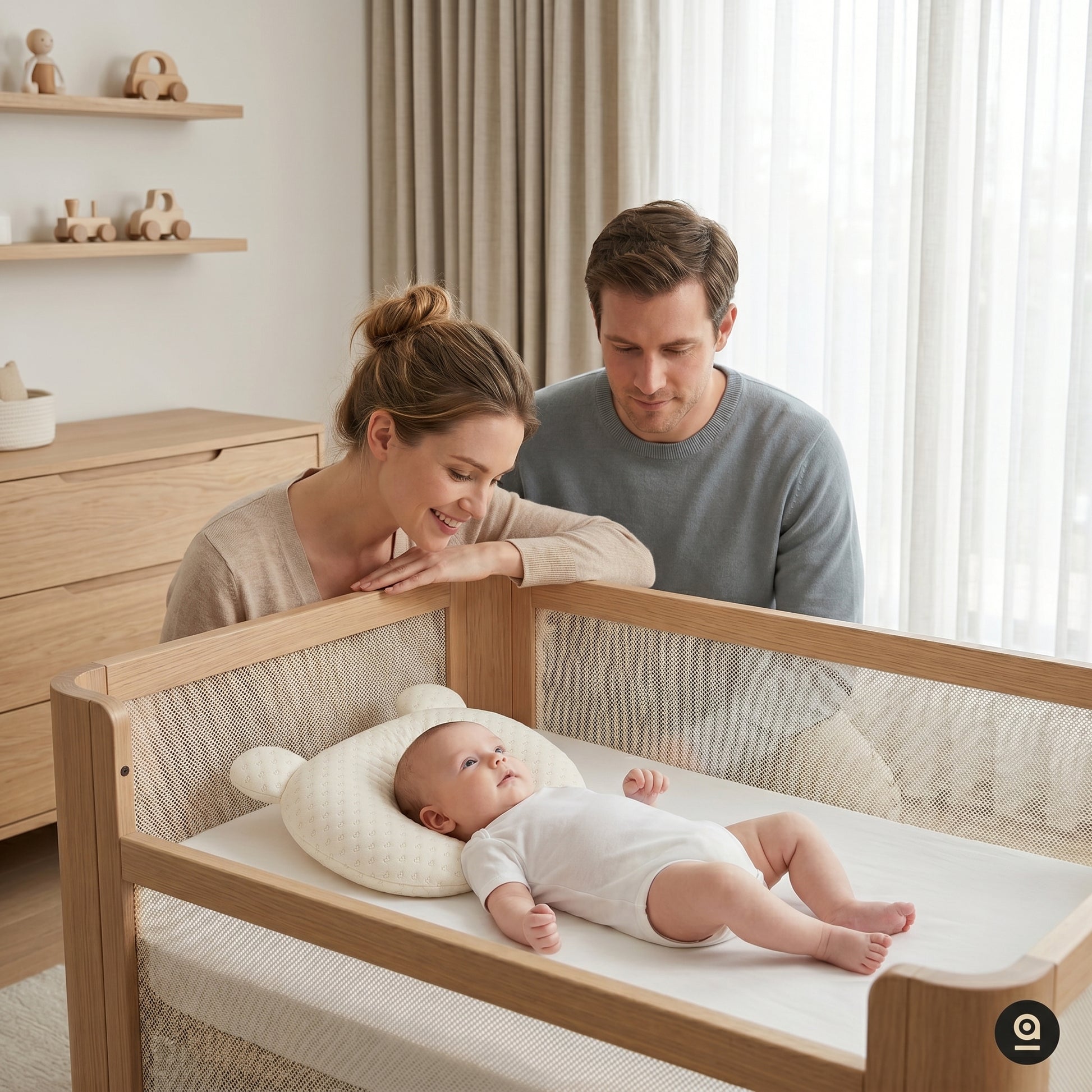 Little Manta Baby Flat Head Pillow