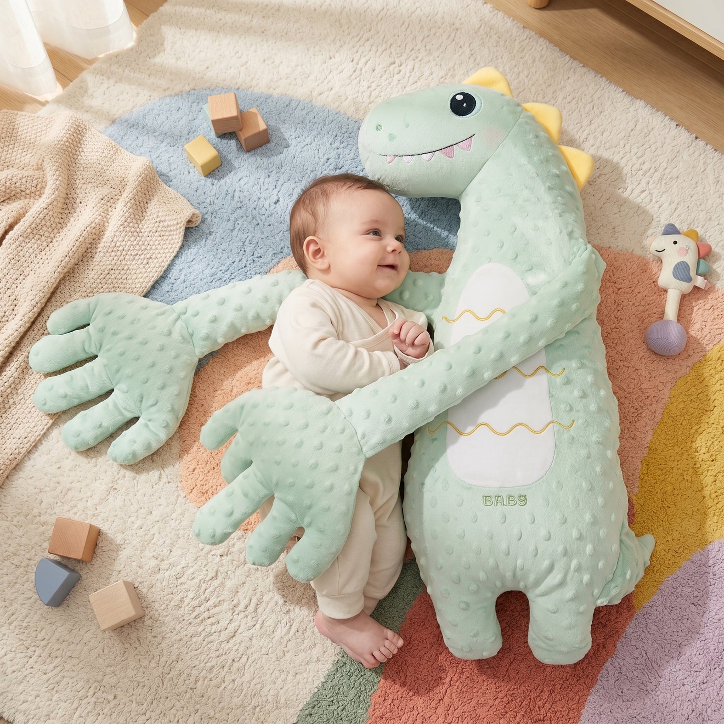 Little Manta Baby Soothing Patting Dino