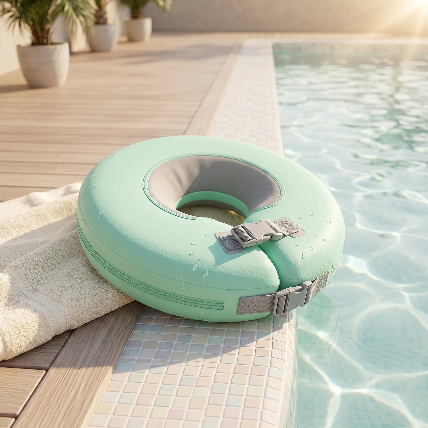 Little Manta Baby Swimming Neck Float