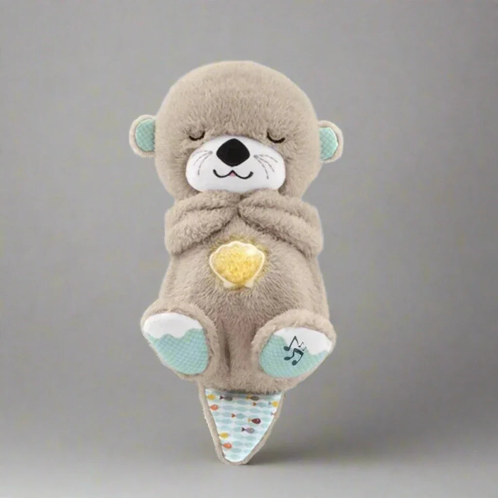 Little Manta Breathing Otter Plush Toy
