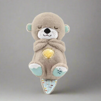 Little Manta Breathing Otter Plush Toy