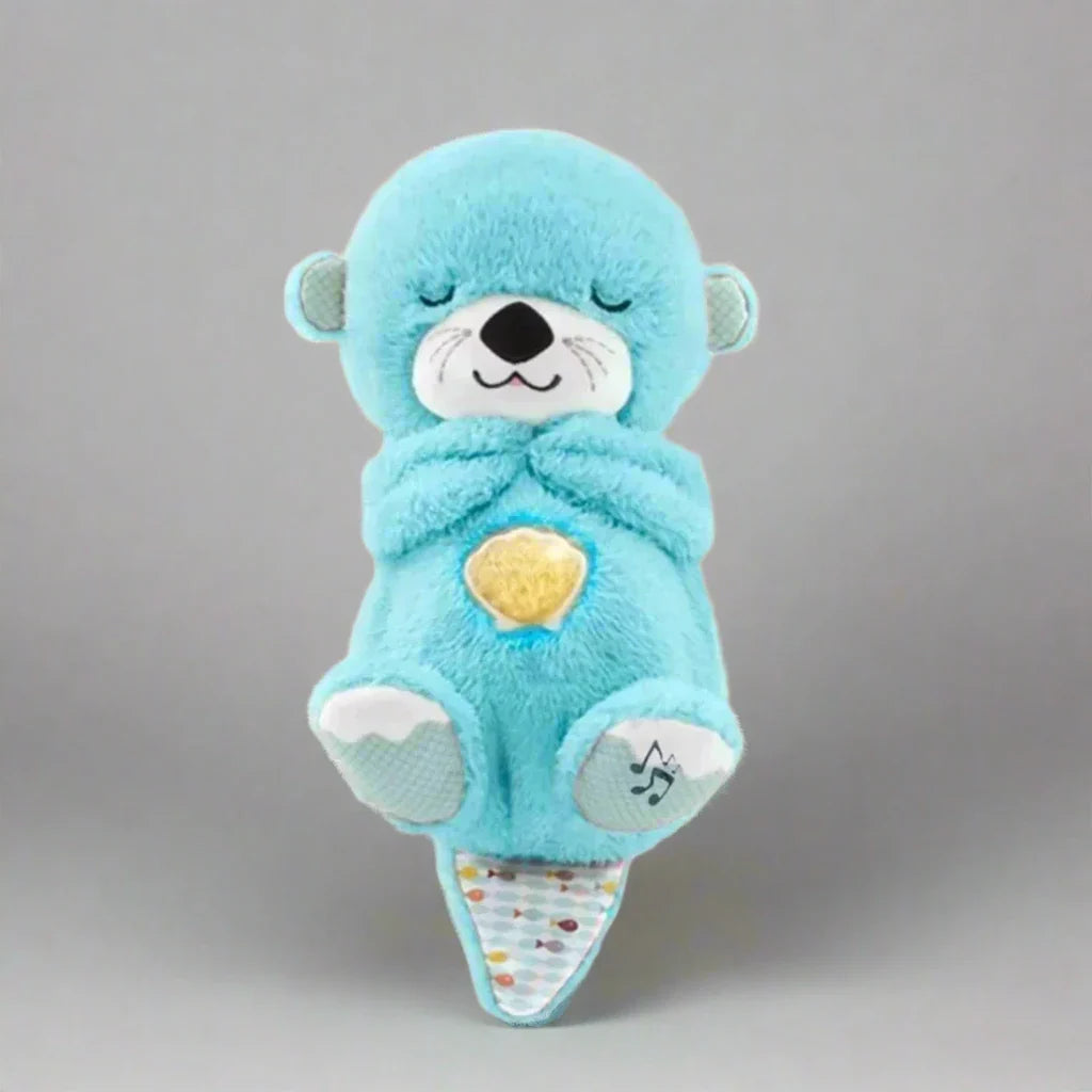 Little Manta Breathing Otter Plush Toy