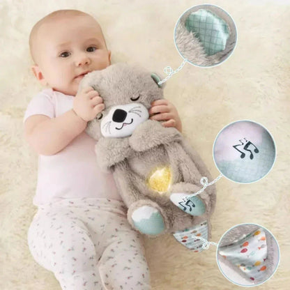Little Manta Breathing Otter Plush Toy