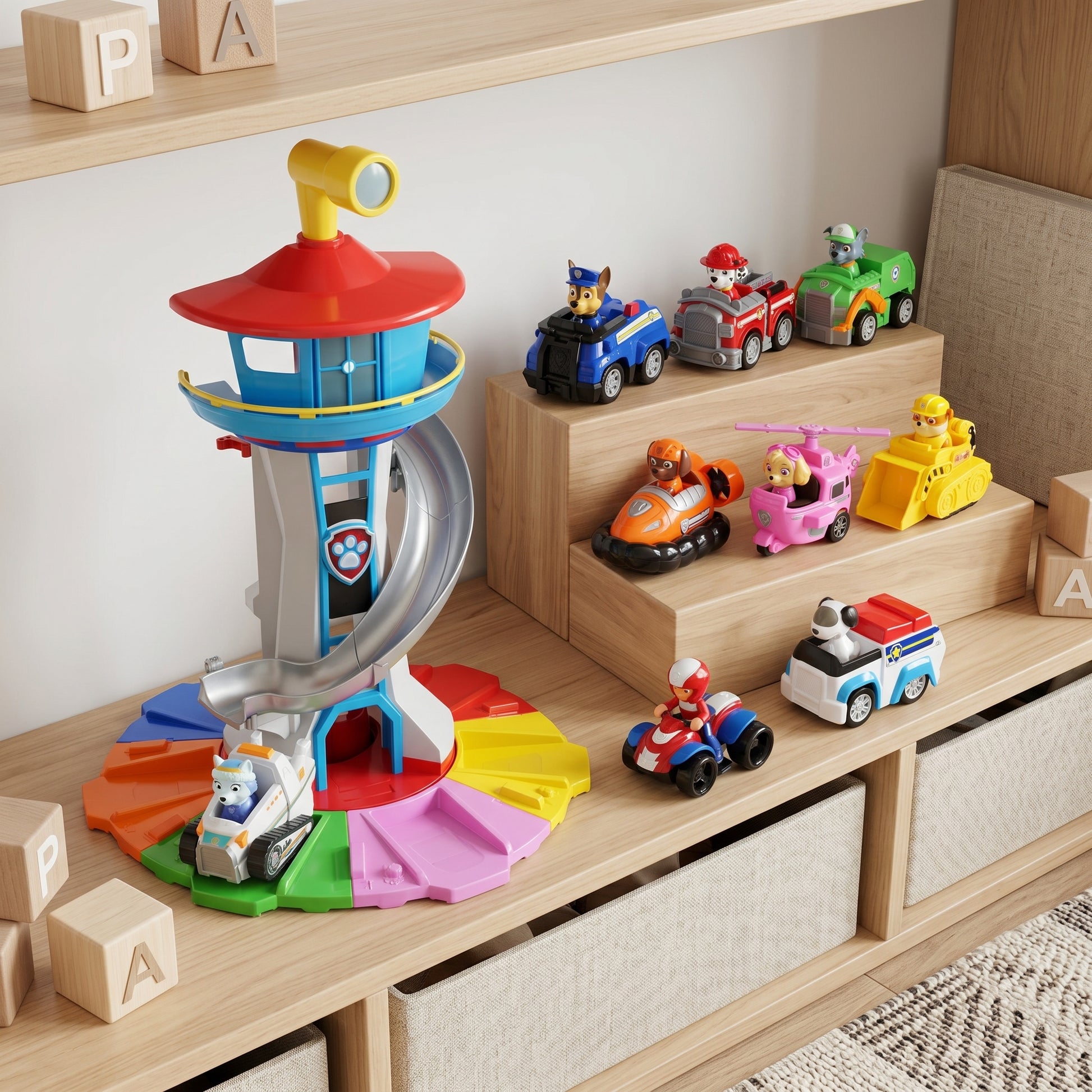 Little Manta Car Slide Track Playset