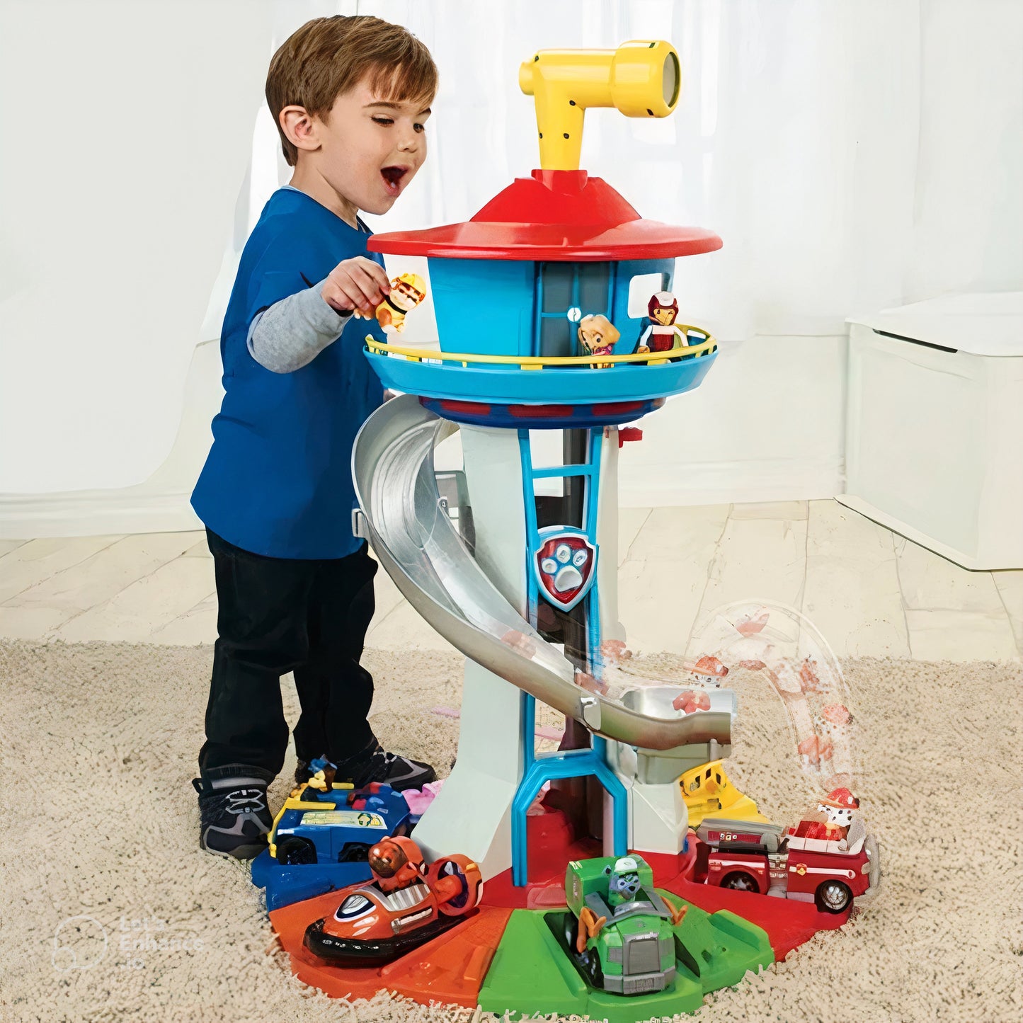Little Manta Car Slide Track Playset