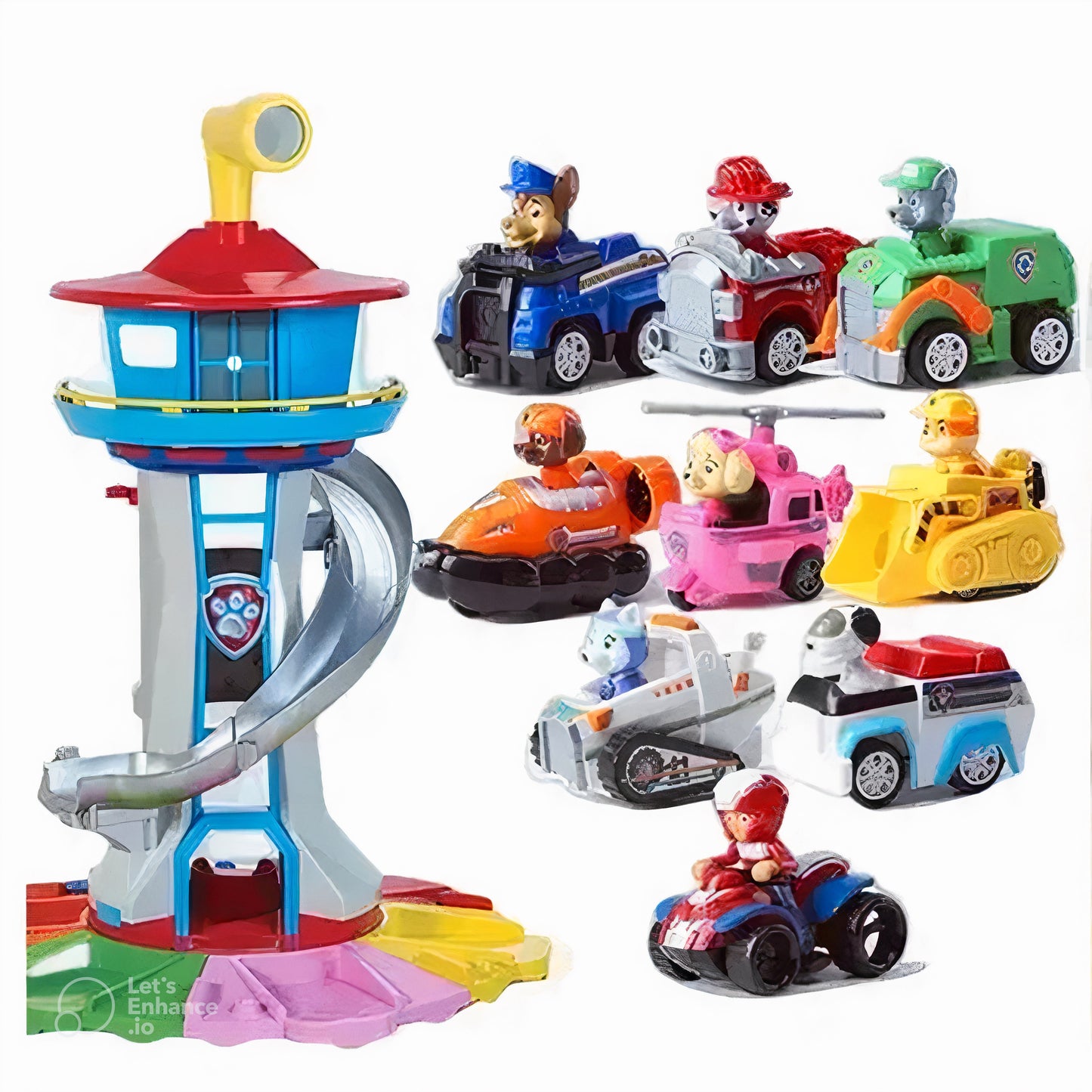 Little Manta Car Slide Track Playset