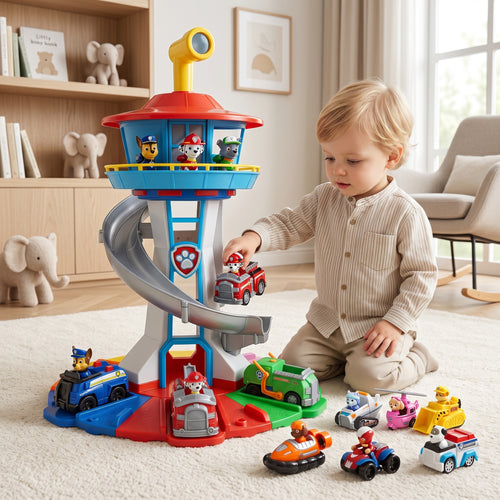 Little Manta Car Slide Track Playset