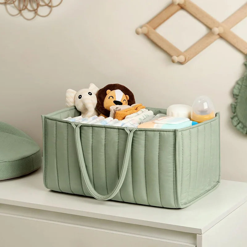 Little Manta Cotton Nappy Caddy Basket