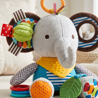 Little Manta Elephant Hanging Rattle Toy