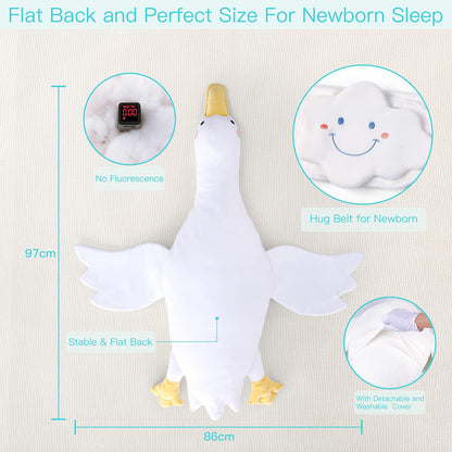 Little Manta Goose Tummy Comfort Pillow