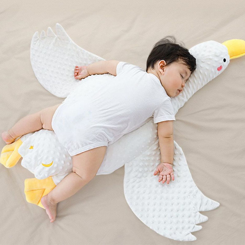 Little Manta Goose Tummy Comfort Pillow