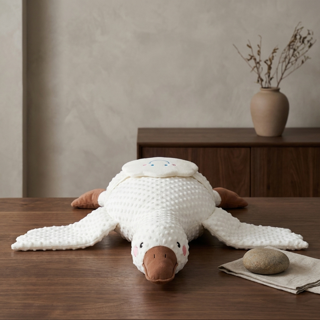 Little Manta Goose Tummy Comfort Pillow