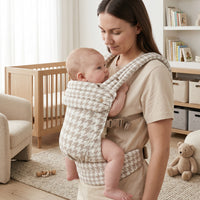 Beige Houndstooth