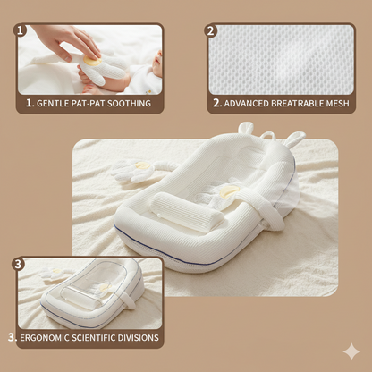 Little Manta Inclined Baby Bed Crib