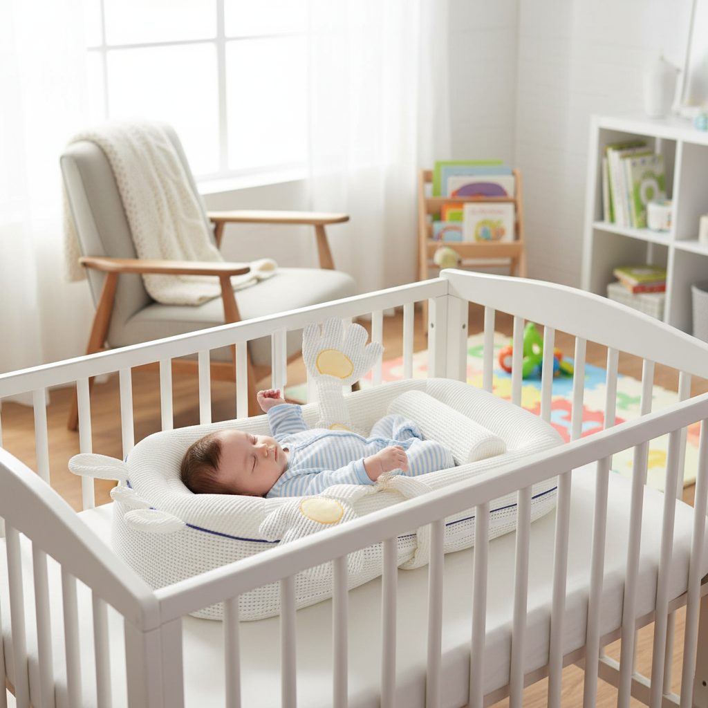 Little Manta Inclined Baby Bed Crib