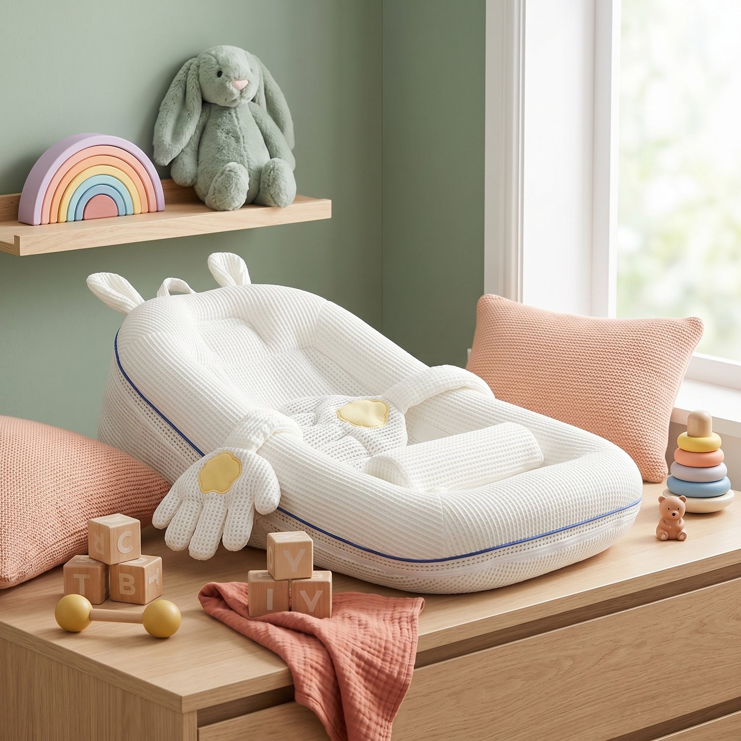 Little Manta Inclined Baby Bed Crib